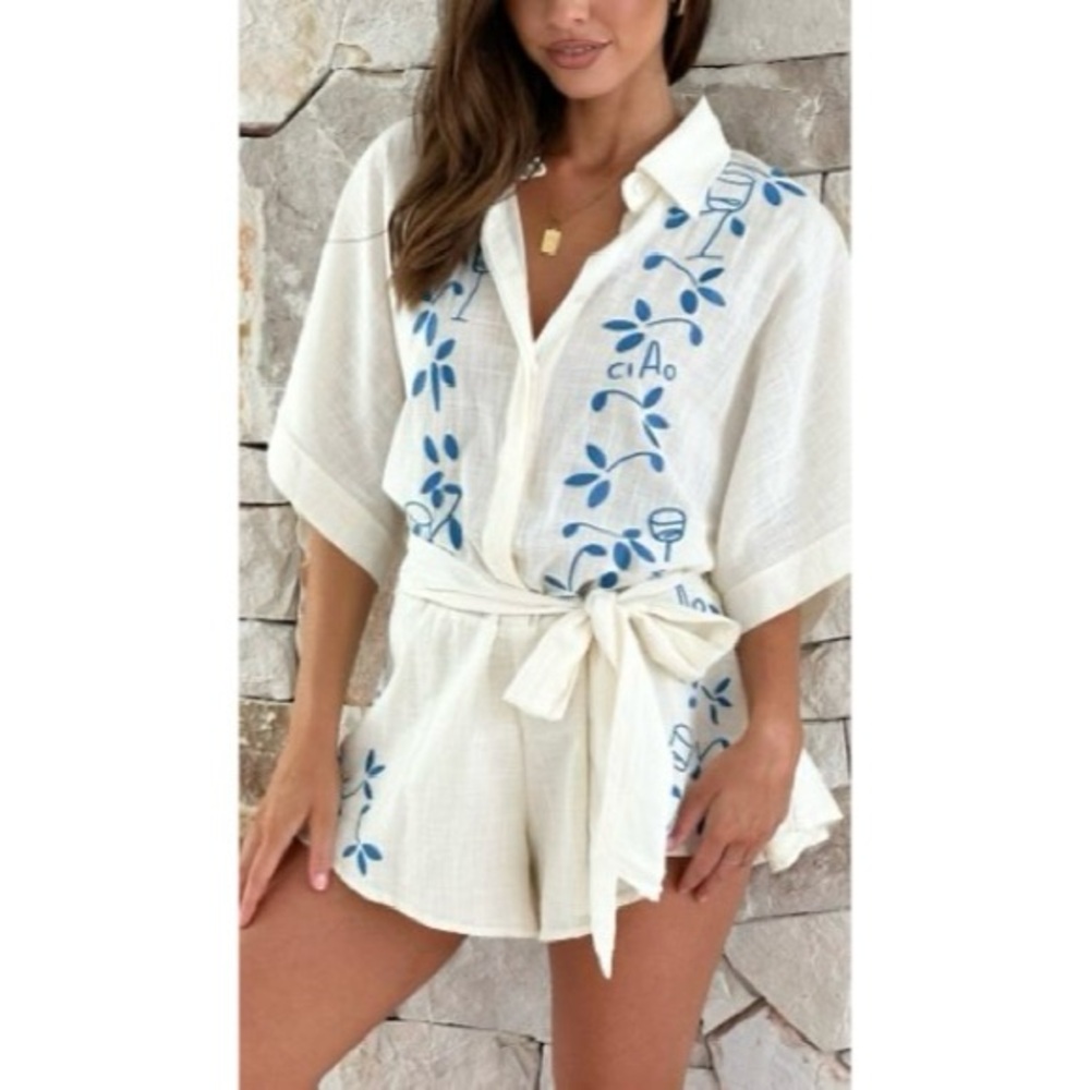 “Ciao” Romper
